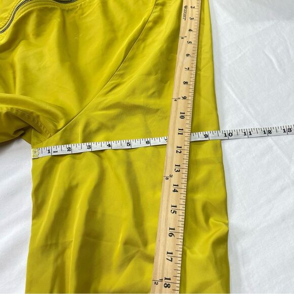 Zara | TRF Yellow Sporty Windbreaker Jacket Size XS - Picture 11 of 16